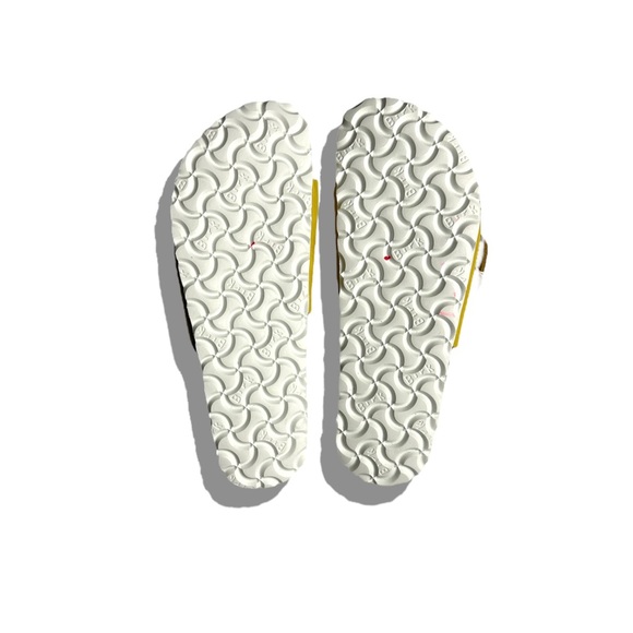 Anthropologie x Birkenstock Madrid Big Buckle Nubuck Leather Sandals Popcorn - Picture 10 of 12